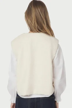 Neo Noir Veste<Anjanna Teddy Vest 165928