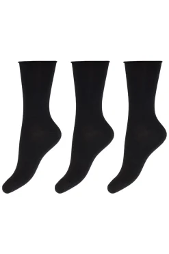 New Ankle Sock Bamboo 3-Pack 20232-74 Strømper & Strømpebukser