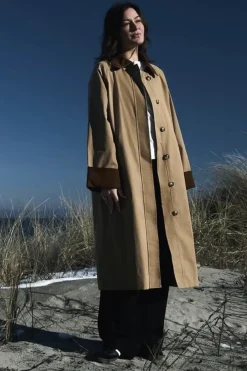 Neo Noir Overtøj & Jakker<Anneli Cord Coat 160548