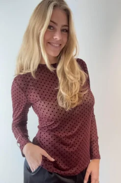 Continue Bluser & Skjorter<Anni Mesh 15107