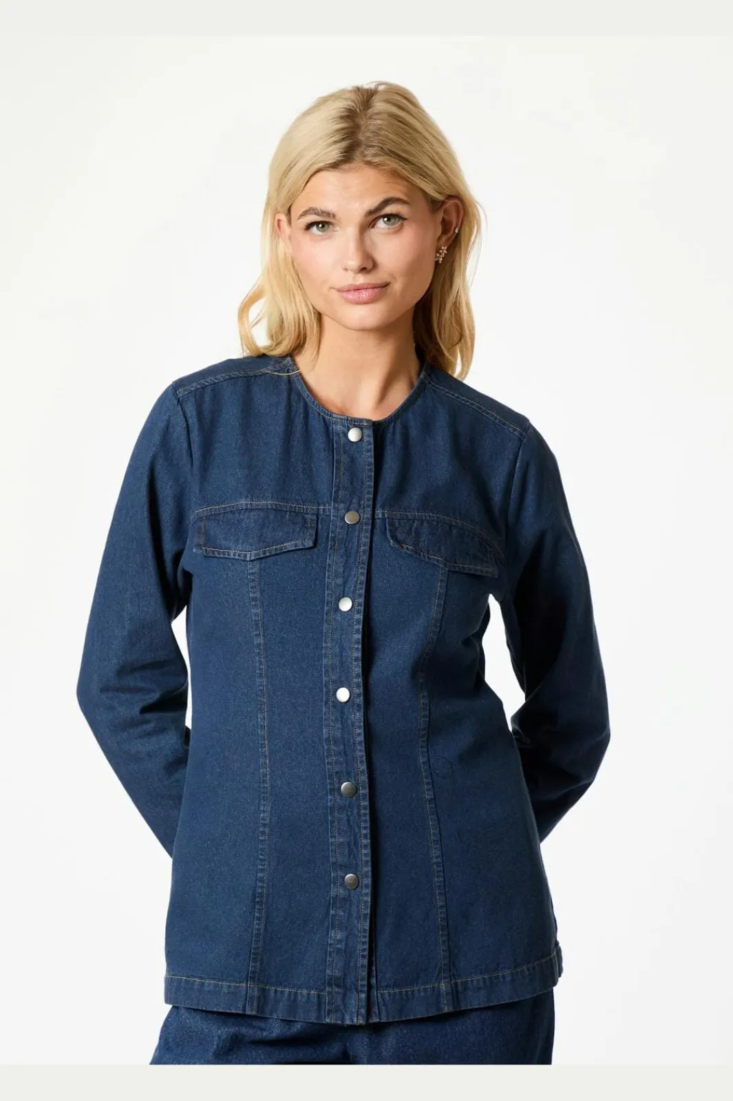 Neo Noir Bluser & Skjorter|Ammevenligt Tøj<Annie Denim Blouse