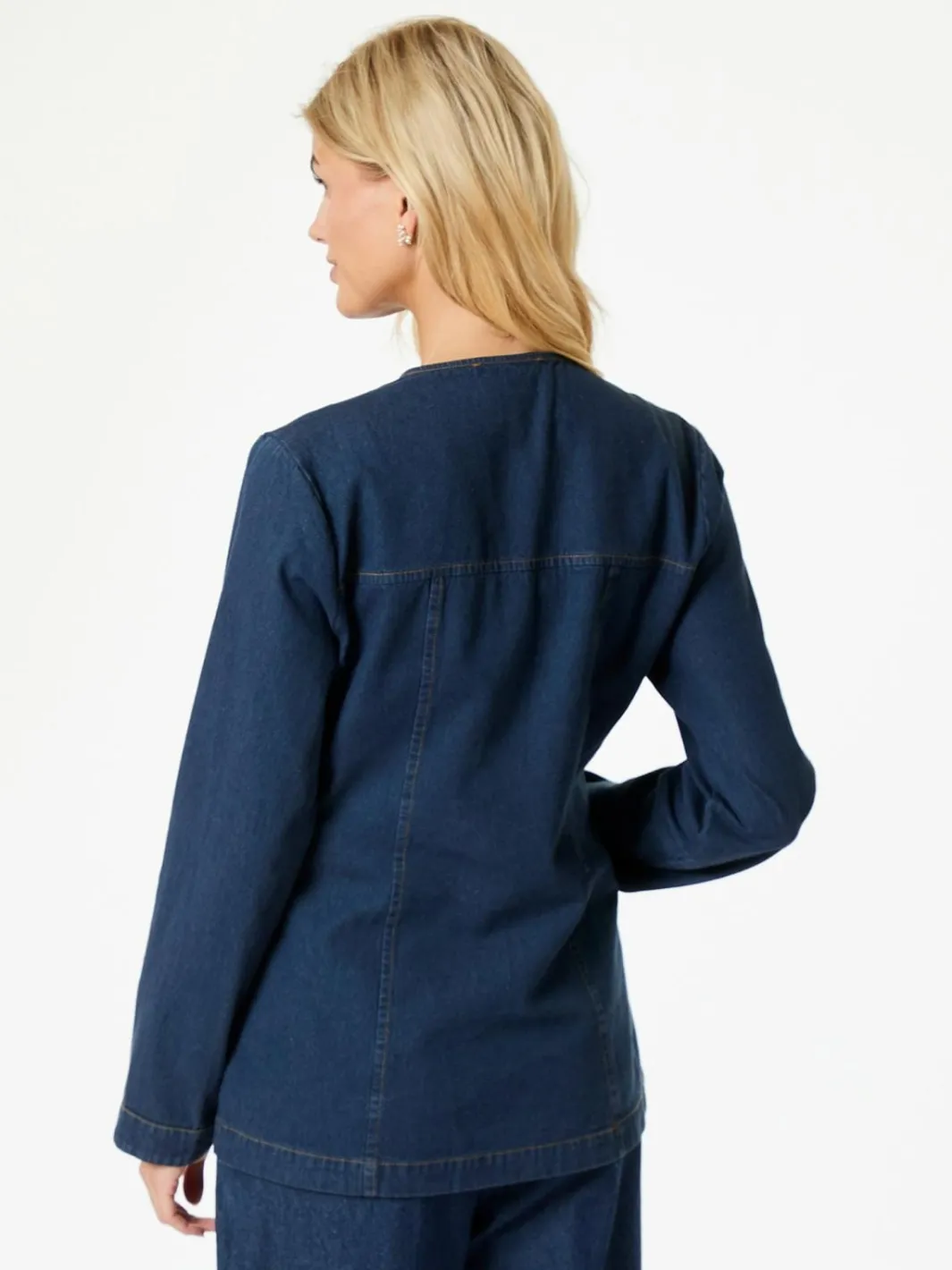 Neo Noir Bluser & Skjorter|Ammevenligt Tøj<Annie Denim Blouse