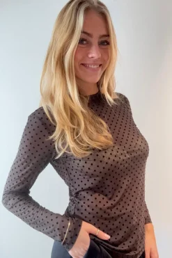 Continue Bluser & Skjorter<Annie Mesh Dott 15067
