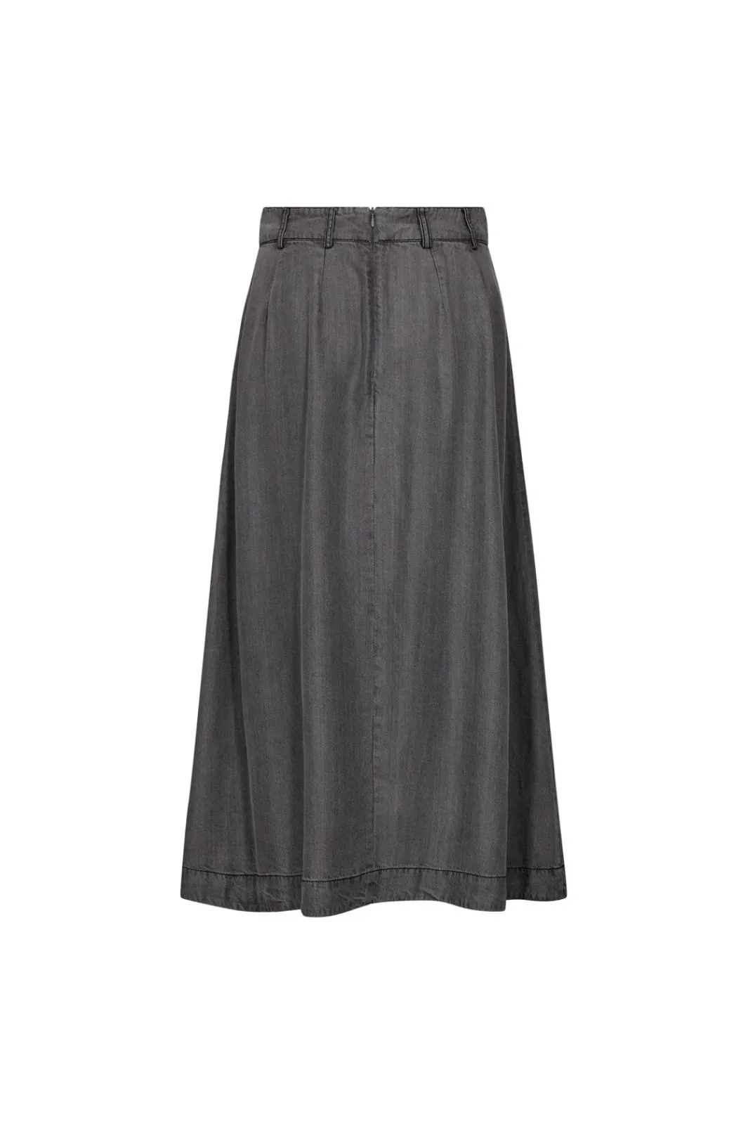 Hot Anyacc Denim Pleat Skirt 34181 Nederdele