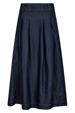 Co´Couture Nederdele<Anyacc Denim Pleat Skirt 34181