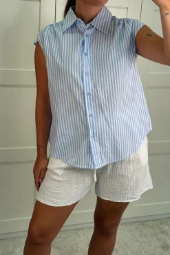 New Apolline Stripe Top T-Shirts & Toppe|Ammevenligt Tøj