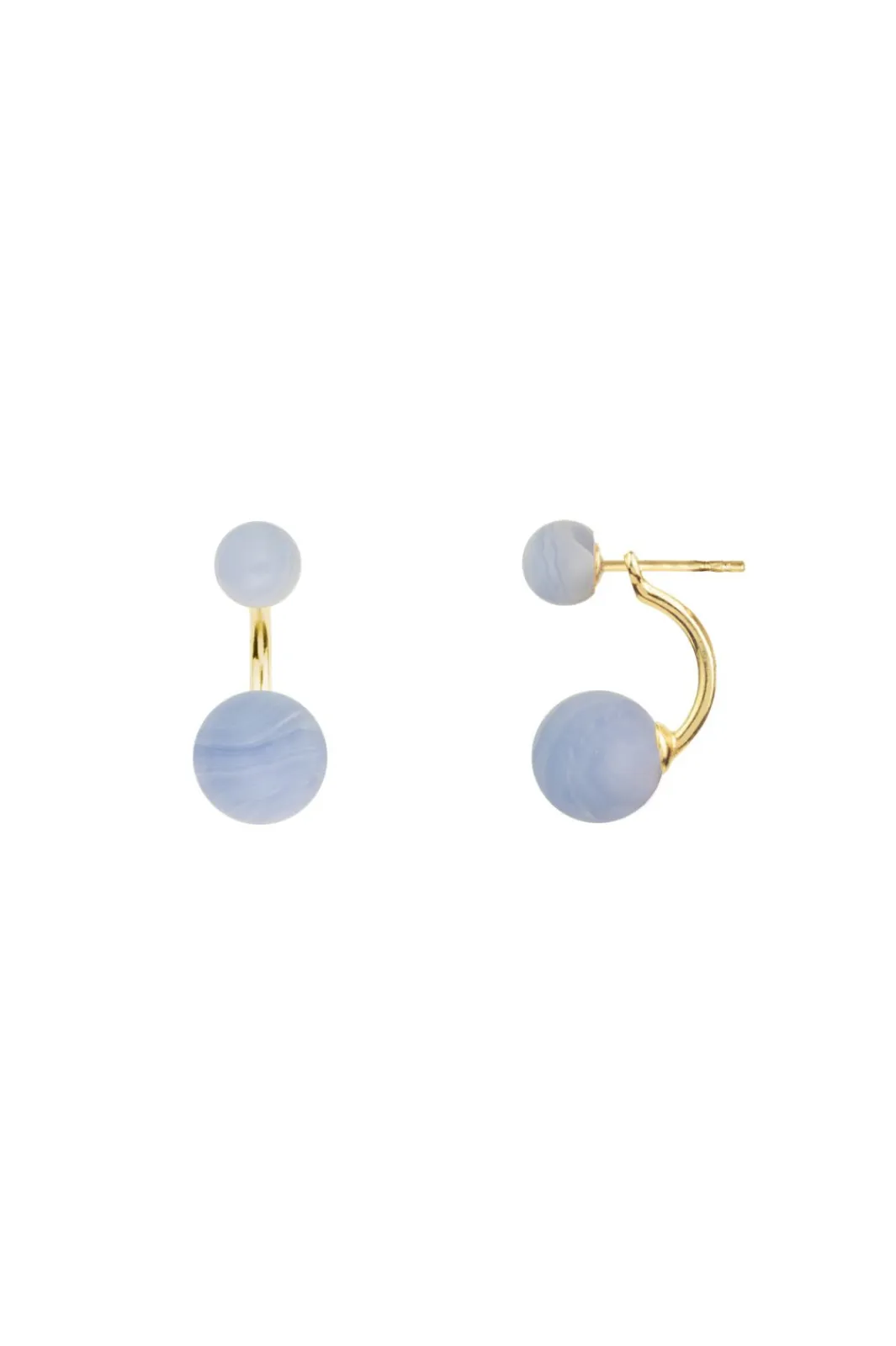 Sale Arch Earrings Lace Agate VJ120-UEG-LA Øreringe