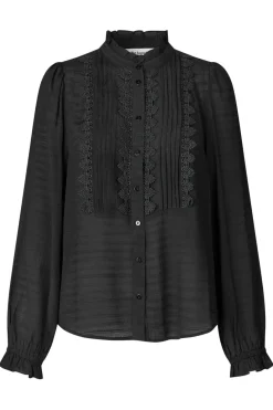 New Arielll Shirt Ls25418-1004 Bluser & Skjorter|Ammevenligt Tøj