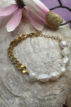 Hot Armbånd Perle & Forgyldt Armbånd