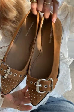 Copenhagen Shoes Copenhagen Shoes|Ballerinaer<As The Move Suede CS8537