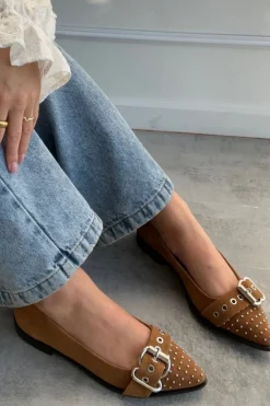 Copenhagen Shoes Copenhagen Shoes|Ballerinaer<As The Move Suede CS8537
