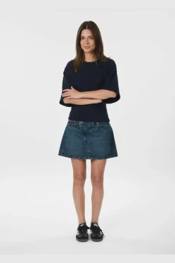 New Asha Knit Tee 164730 Strik|Bluser & Skjorter