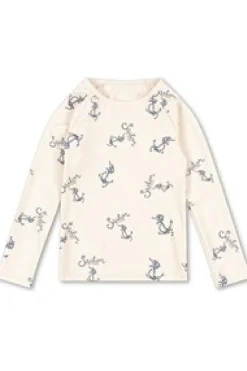 Børn Konges Sløjd Badetøj<Aster Swim Blouse Grs Ks103271