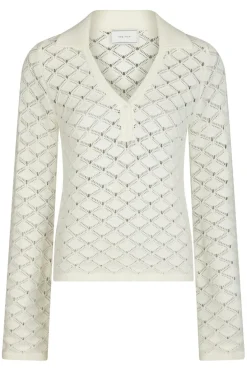 Neo Noir Bluser & Skjorter<Aston Stitch Knit Blouse 164486