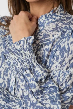 Online Astrida Fracture Blouse 166406 Bluser & Skjorter|Ammevenligt Tøj