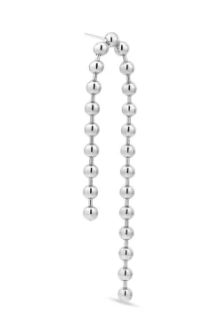 Online Atomic Double Chain Stud Øreringe