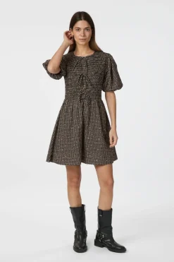 Discount Auda Check Smock Dress 165419 Kjoler|Ammevenligt Tøj