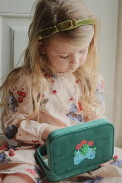 Børn Konges Sløjd Kjoler<Avi Ls Bow Dress Gots Ks104203
