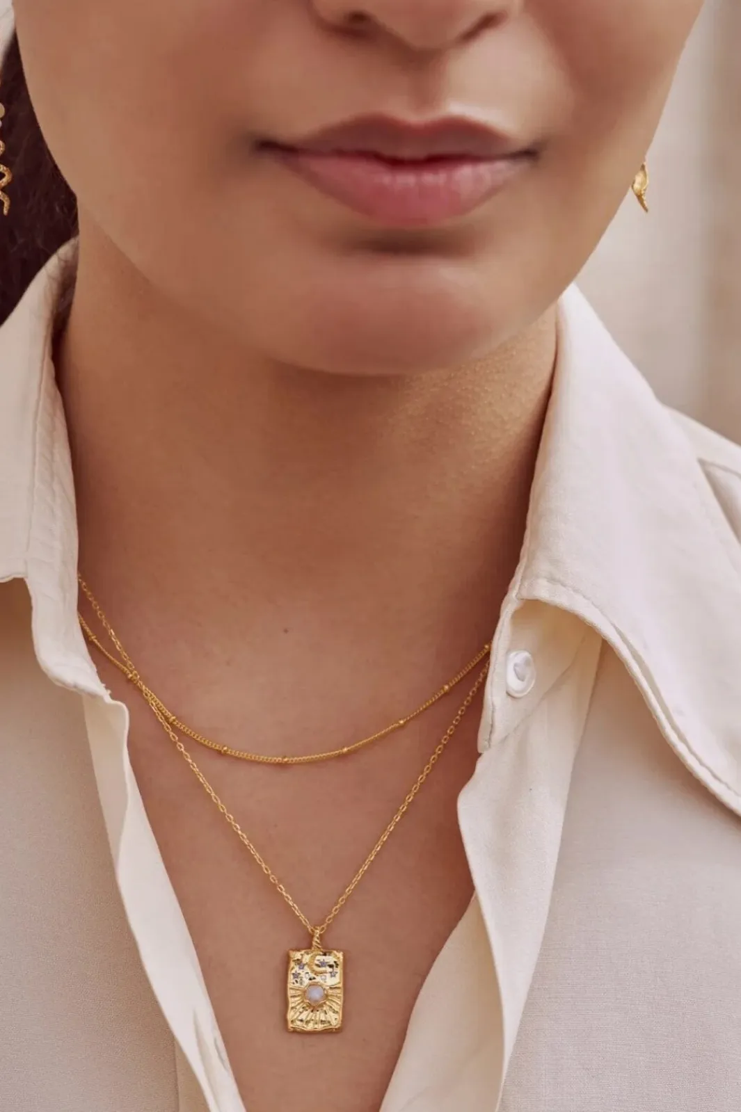 Maanesten Halskæder<Aylin Necklace 2611a