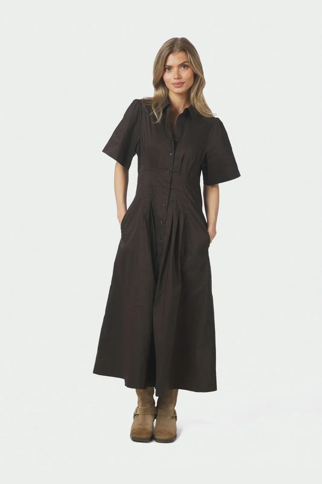 Baia Poplin Dress 165343 Kjoler