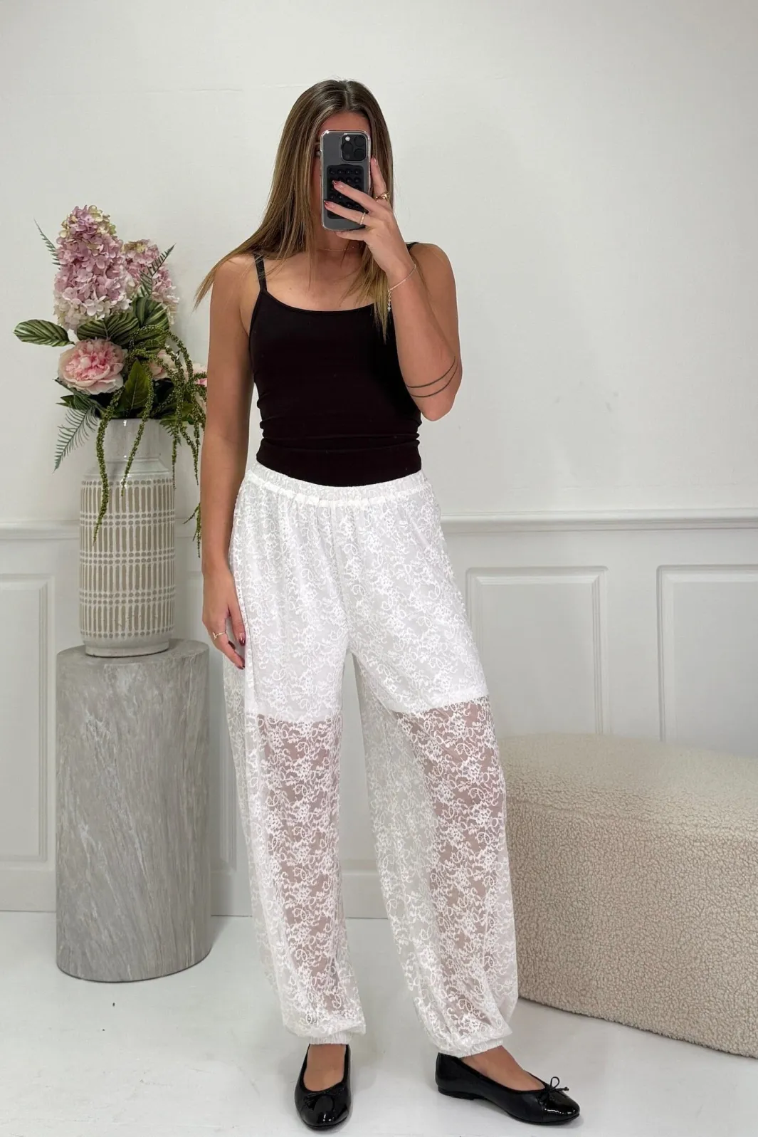 Sale Ballon Lace Pants 165142B Bukser, Jeans & Leggings