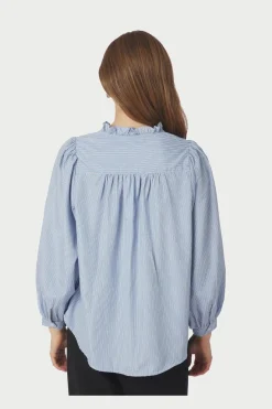 Online Barba Striped Blouse 167938 Bluser & Skjorter|Ammevenligt Tøj