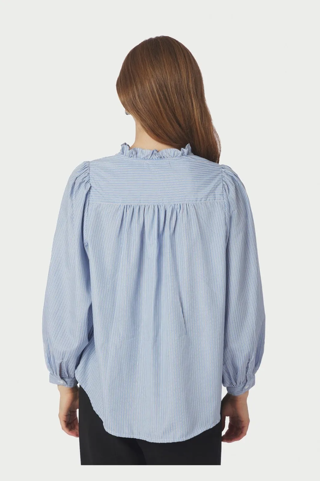 Online Barba Striped Blouse 167938 Bluser & Skjorter|Ammevenligt Tøj