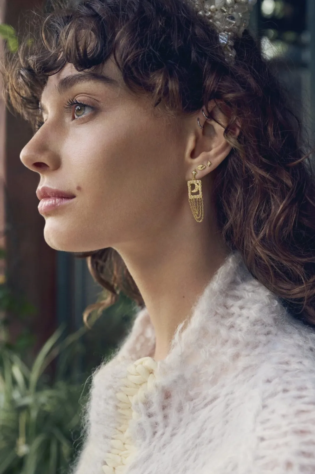 Maanesten Øreringe<Barbra Earrings