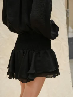 New Bari Chiffon Dress 166918 Kjoler