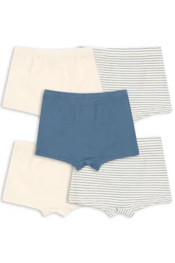 Sale Basic 5 Pack Boy Boxers Gots Ks103698 Børn Nattøj & Undertøj