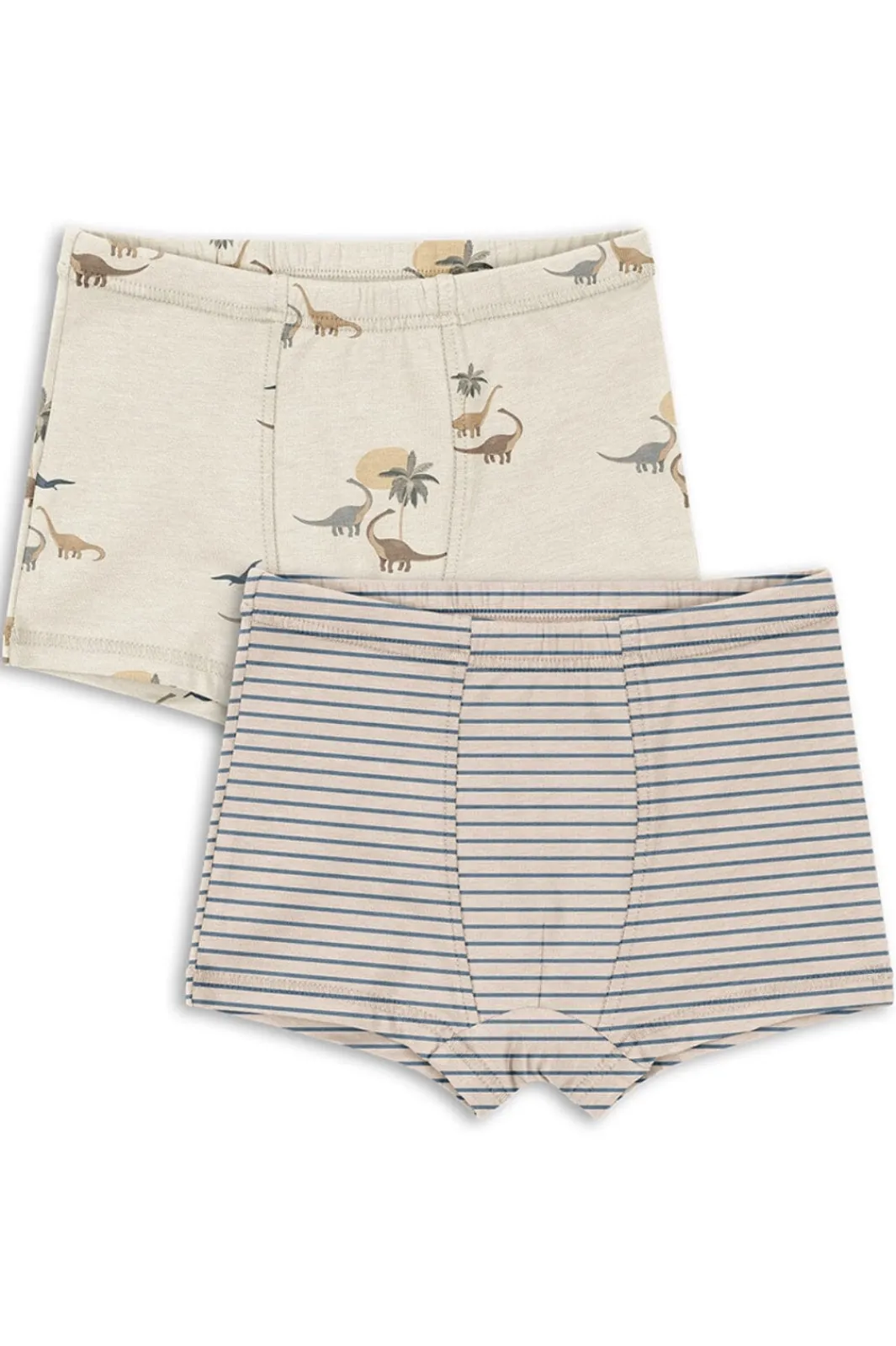 New Basic 2 Pack Boy Boxers Gots Ks103693 Børn Nattøj & Undertøj