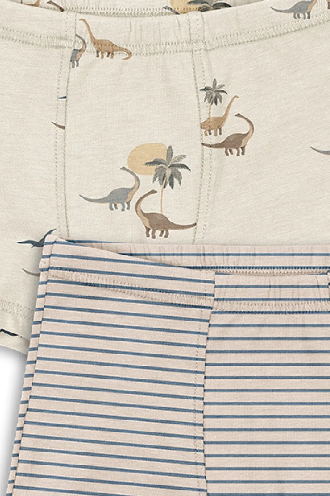 New Basic 2 Pack Boy Boxers Gots Ks103693 Børn Nattøj & Undertøj