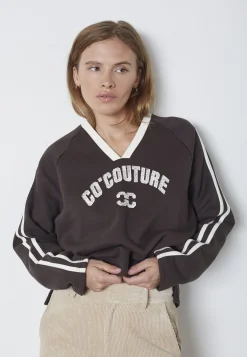 Co´Couture Sweatsæt & Comfy Wear|Bluser & Skjorter<Batucc Coco V-Sweat 47001