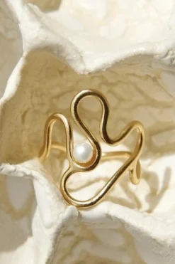 Discount Bay Pearl Ring Ringe