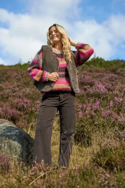 Black Colour Strik|Bluser & Skjorter<Bcadria Multi Striped Jumper 1223