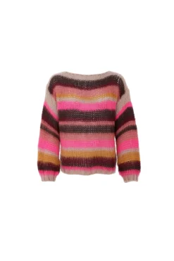 Black Colour Strik|Bluser & Skjorter<Bcadria Multi Striped Jumper 1223