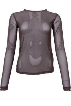 Black Colour Bluser & Skjorter<Bcannie Mesh Blouse 3846