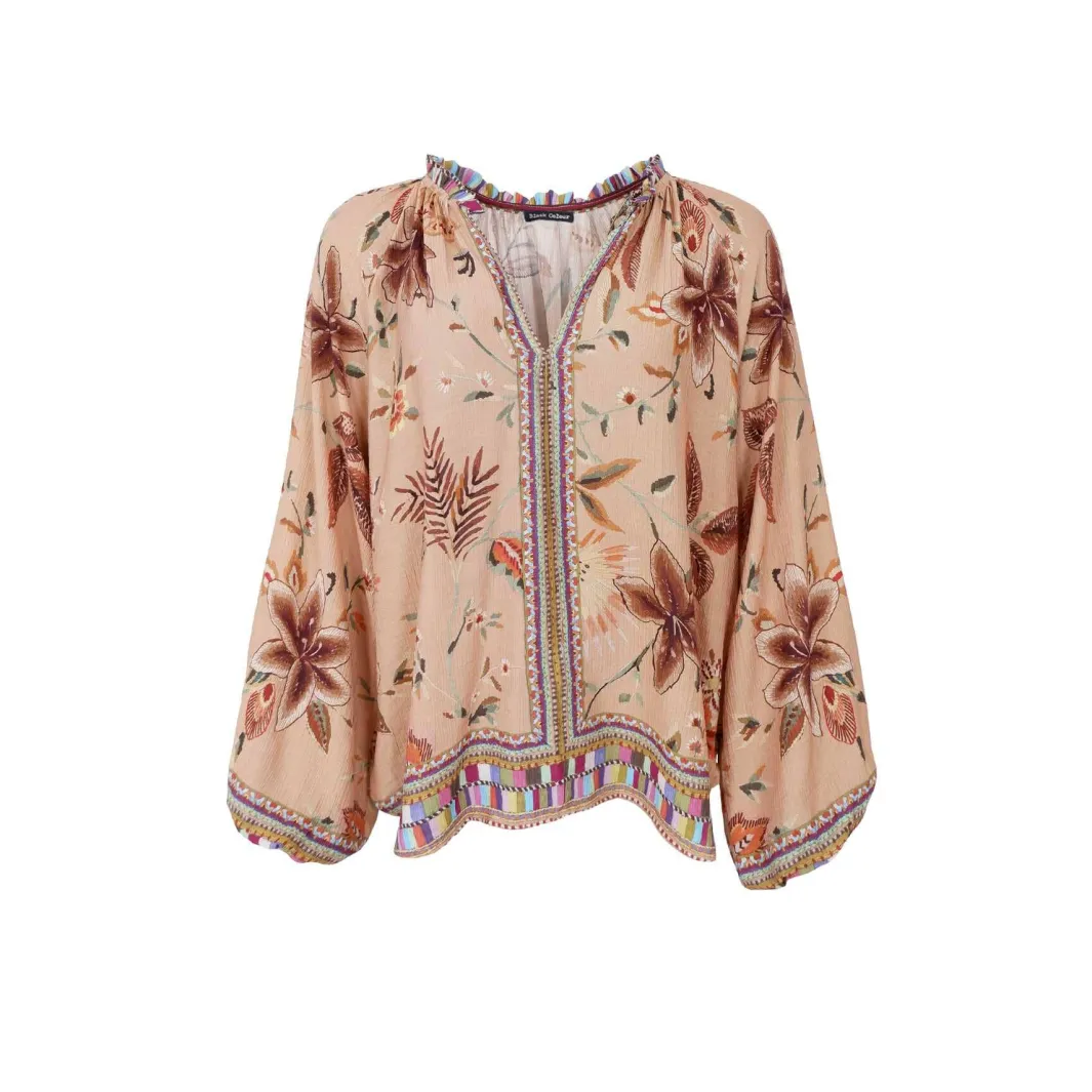 Black Colour Bluser & Skjorter<Bcart Crepe Blouse 41030