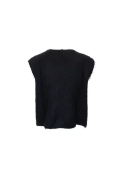 Black Colour Veste<Bcbjoerk Knitted Button Vest 1217