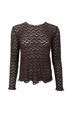 Online Bcblair Ls Lace Blouse 41049 Bluser & Skjorter