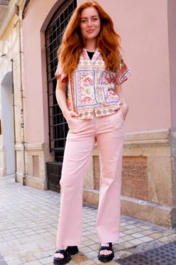Discount Bcbox Canvas Stretch Pant Bukser, Jeans & Leggings