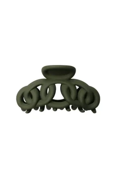 Børn Black Colour Hårpynt & Accessories|Hårpynt & Accessories<Bcchain Medium Matt Hair Claw