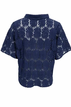 Black Colour Bluser & Skjorter|Ammevenligt Tøj<Bccosmos Ss Flower Shirt 40889