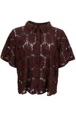 Sale Bccosmos Ss Flower Shirt 40889 Bluser & Skjorter|Ammevenligt Tøj