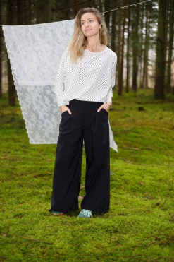 Black Colour Bukser, Jeans & Leggings<Bcdavina Wideleg Pant 40865