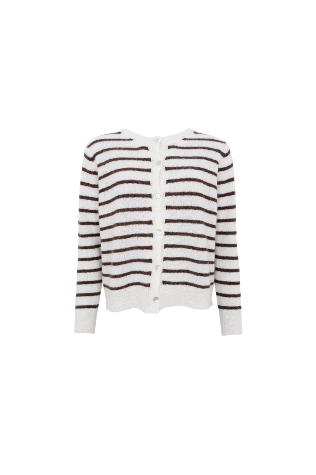 Bcdell Striped Knit Cardigan 1197 Cardigans|Ammevenligt Tøj