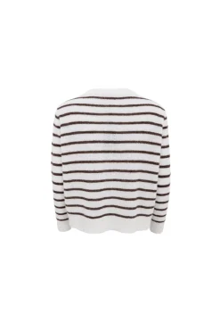 Bcdell Striped Knit Cardigan 1197 Cardigans|Ammevenligt Tøj