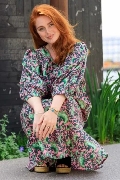 Black Colour Kjoler<Bcflora Short Puff Sleeve Dress 39811