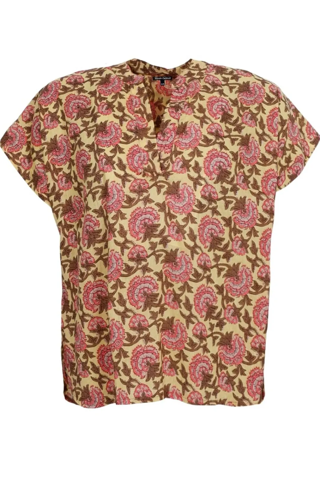 Clearance Bcflora S/S Blouse 39814 Bluser & Skjorter