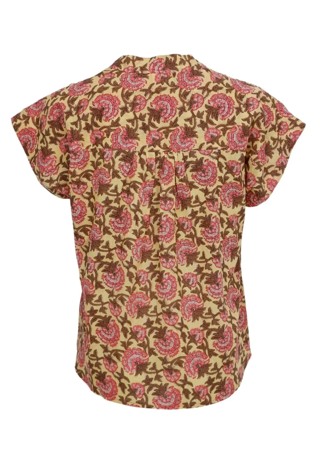 Clearance Bcflora S/S Blouse 39814 Bluser & Skjorter